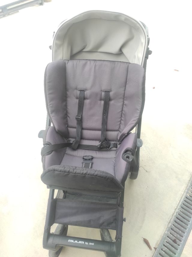 Carrito Jane Muum con plástico de lluvia