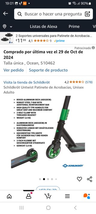 Scooter Profesional Acrobacias 