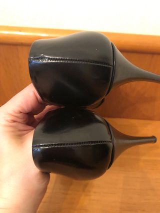 MASSIMO DUTTI  zapatos tacon 38