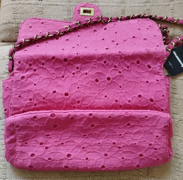 Bolso rosa nuevo - bandolera
