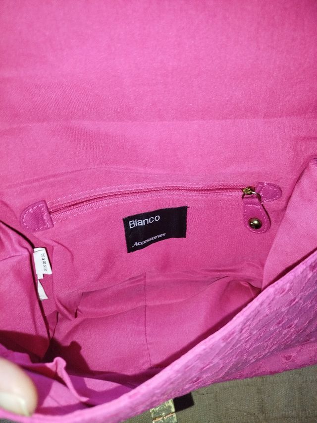 Bolso rosa nuevo - bandolera