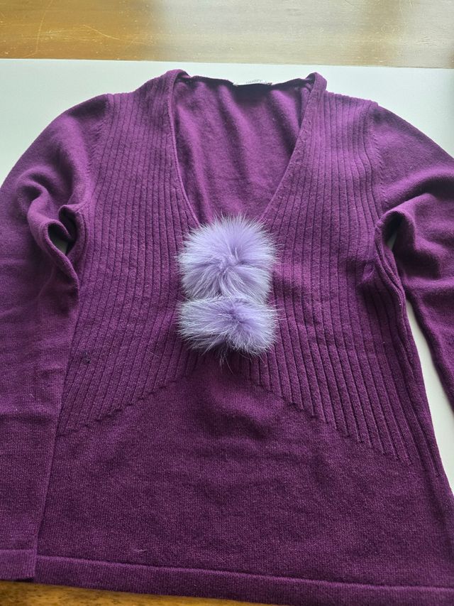 Maglione Versace viola