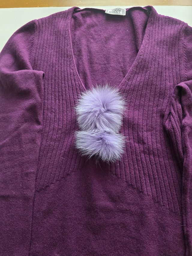 Maglione Versace viola