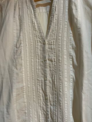 Blusa Stradivarius blanca - Talla M