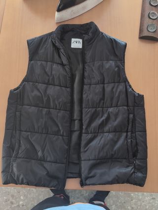 Chaleco Zara negro - Talla M