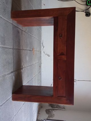 Aparador madera maciza 2 cajones