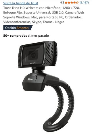 Webcam Trust Trino HD 720p