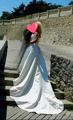 Vestido novia St.Patrick blanco