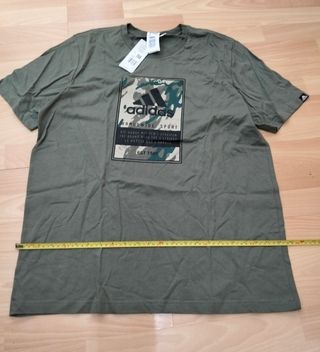 Camiseta Adidas Verde Oliva L-XL