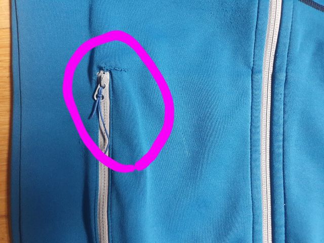 Chaqueta Ternua niño/niña azul