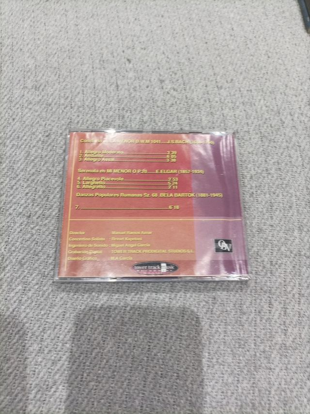 CD Orquesta Barroca Valenciana - Bach, Elgar, Bart