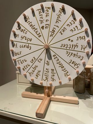 Ruleta fiesta boda