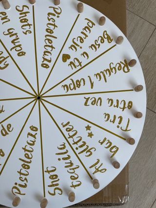 Ruleta fiesta boda