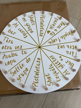 Ruleta fiesta boda
