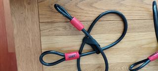 2 Cables de acero para bicicleta