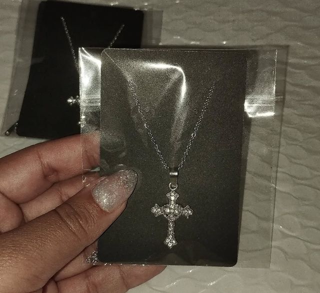 Collar Cruz bizuteria