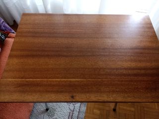 Mesa plegable madera metal