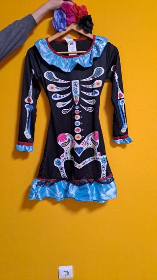 Disfraz de catrina.