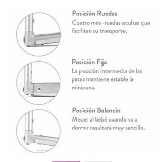 Mini cuna bebé BabyHome