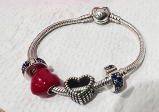 Charm Pandora Corazón Plata