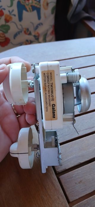 Temporizador microondas antiguo