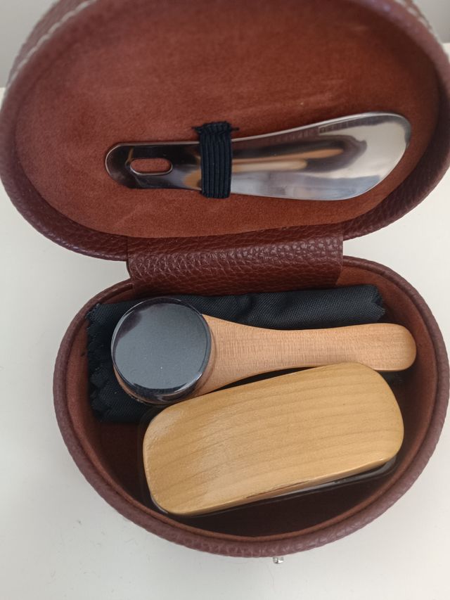 Kit Limpieza Calzado Piel