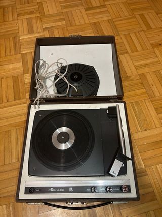Giradischi VEVOR A 3 Velocità | Con Altoparlanti Integrati 3W, Bluetooth, RCA, Per Vinili Da 18/25/30 Cm (33/45/78 Giri)