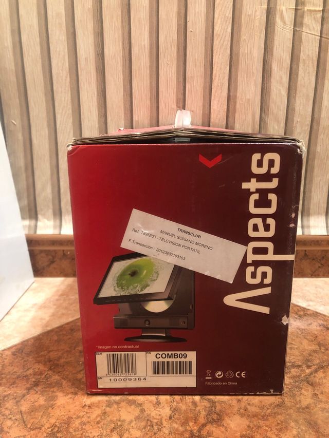 TV LCD 9” + DVD + TDT