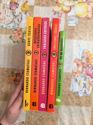 Lote 5 libros de Bernardo Stamateas