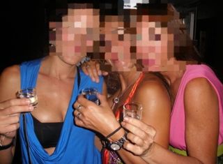 Top azul - Blusa elegante