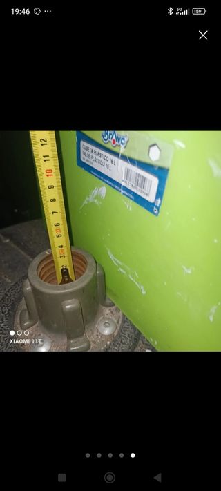 Base de sombrilla - Soporte de metal y plástico