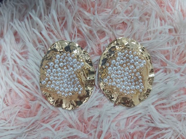 Lindos Pendientes Estilo Zara Ovalados Grandes