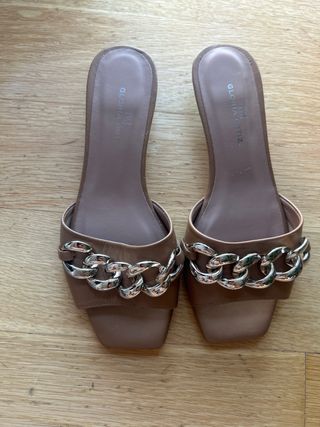 Sandalias de piel Gloria Ortiz