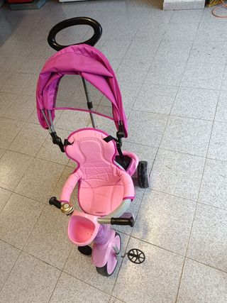 Triciclo rosa niña - Triciclo infantil