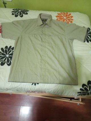 Camisa hombre color Camel