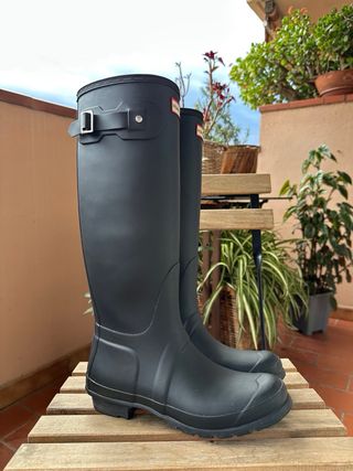 Botas Hunter negras talla 40