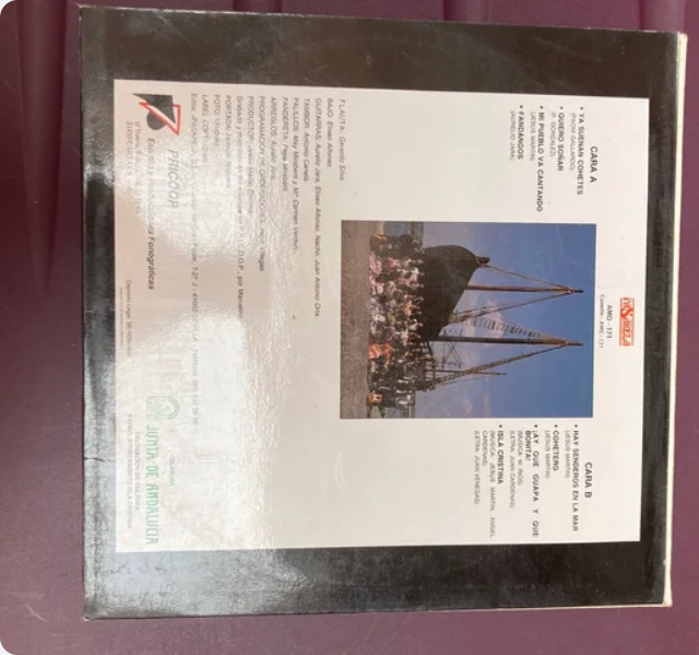 Vinilo Hermanadad Rocio "Hay senderos en el mar"