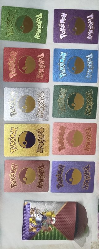 Lote de cartas Pokémon