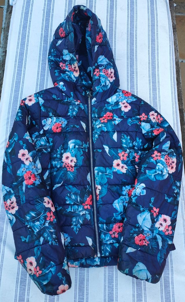 Chaqueta niña flores - 140cm