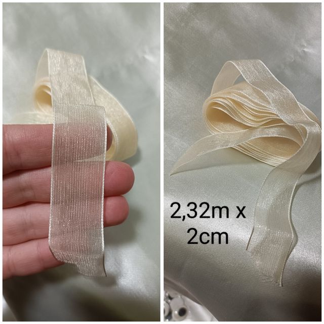 Set nastri decorativi di diverse misure e material