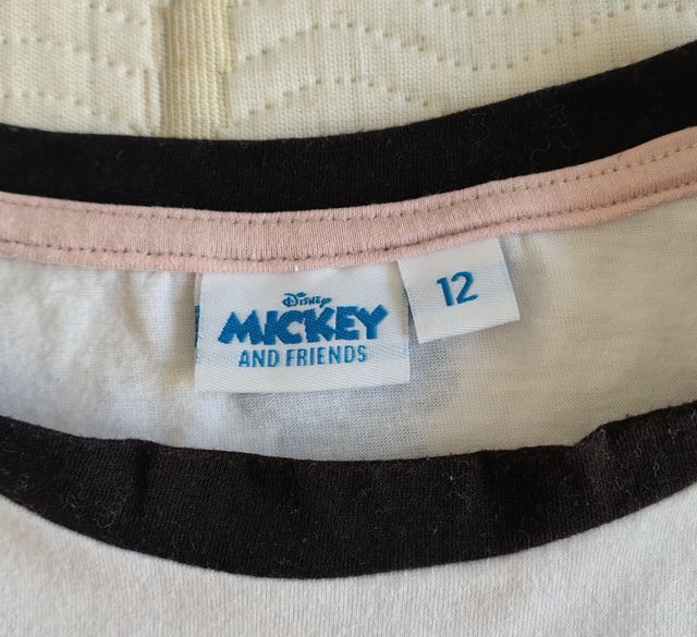 Camiseta Mickey Mouse niña 12 años