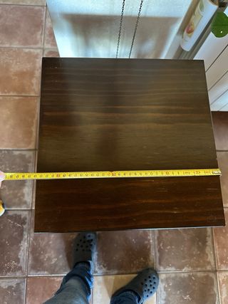 Mesita madera - marrón