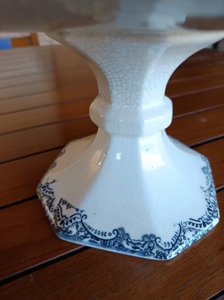 Frutero La Cartuja Sevilla azul y blanco