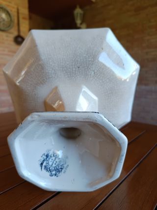 Frutero La Cartuja Sevilla azul y blanco