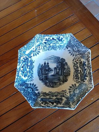 Frutero La Cartuja Sevilla azul y blanco