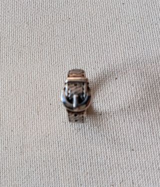 Sortija de plata de ley vintage