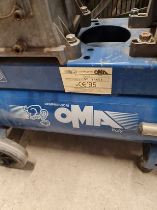 Compresor aire correa