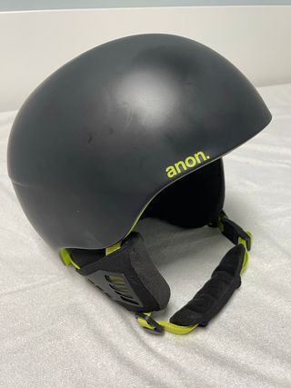 Casco Anon Helo 2.0 Black/Green - Muy poco usado