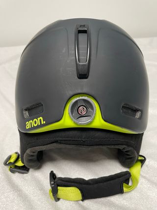 Casco Anon Helo 2.0 Black/Green - Muy poco usado