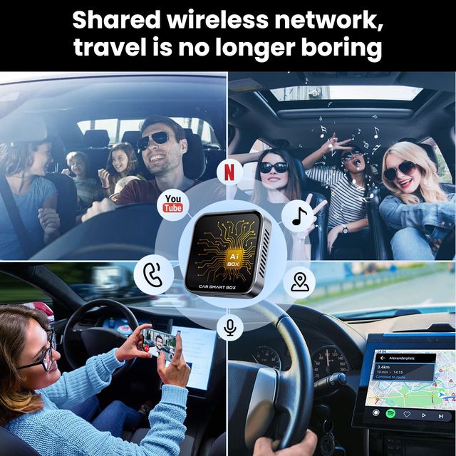 UTRAI AI Box Android, Android Auto y CarPlay